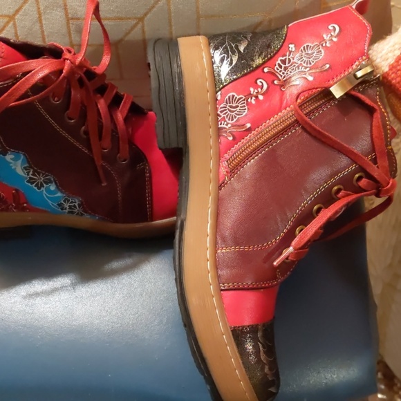 NWT Fashion Lace-up Ankle Boots *read description* - Picture 3 of 5